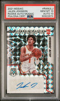 Jalen Johnson 2021 Mosaic Rookie Autographs PSA 10 Auto 10