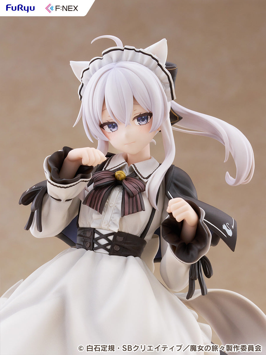FuRyu Wandering Witch The Journey of Elaina Elaina Cat Ears Cafe Ver. 1/7 Figure