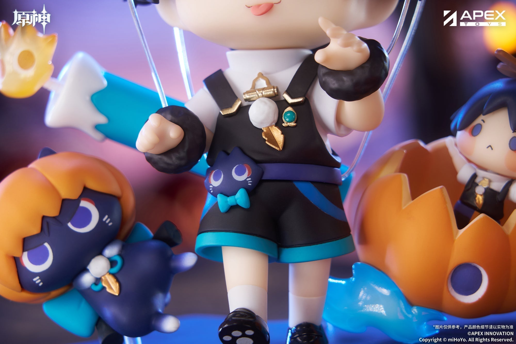 APEX Genshin Impact You Ye Qi Xiang Series Chibi Chara Figure Wanderer JAPAN