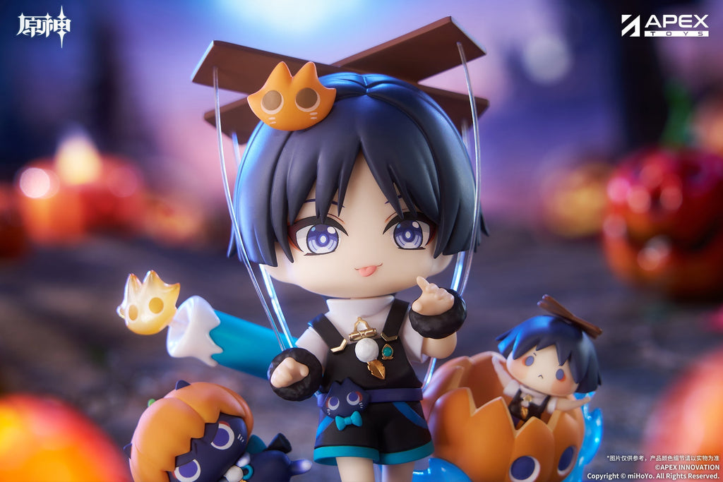 APEX Genshin Impact You Ye Qi Xiang Series Chibi Chara Figure Wanderer JAPAN