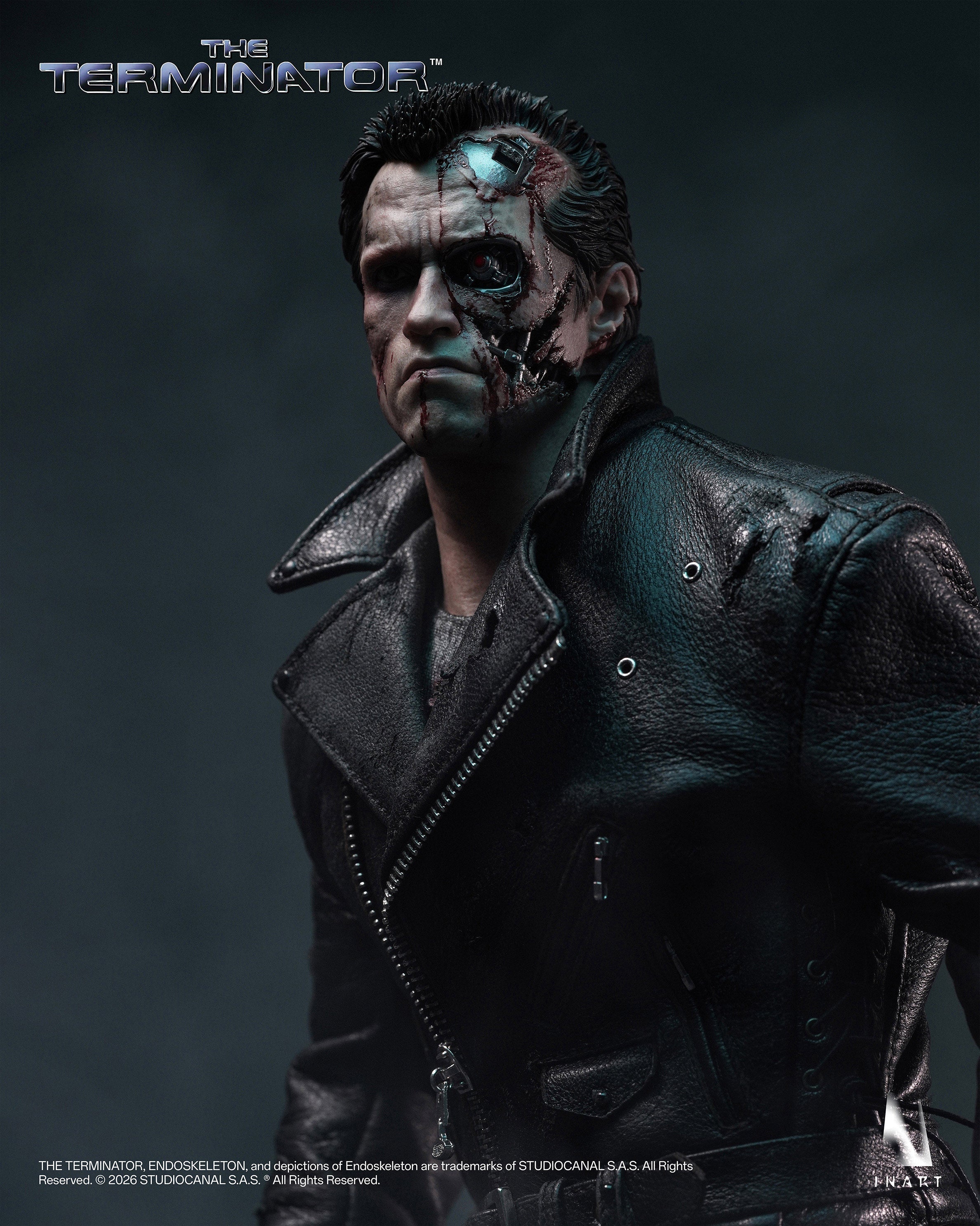 INART The Terminator T-800 1/6 Action Figure JAPAN OFFICIAL