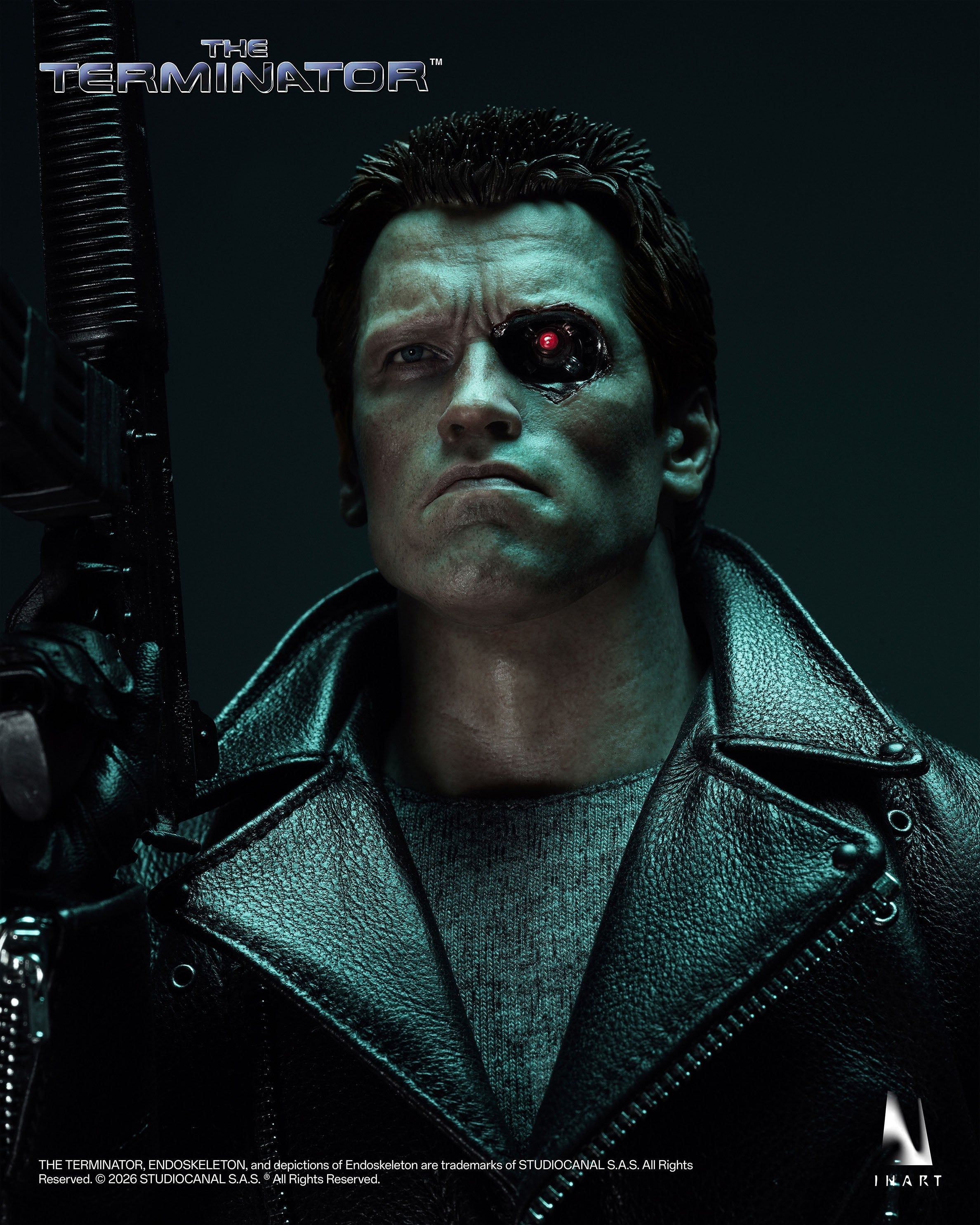 INART The Terminator T-800 1/6 Action Figure JAPAN OFFICIAL