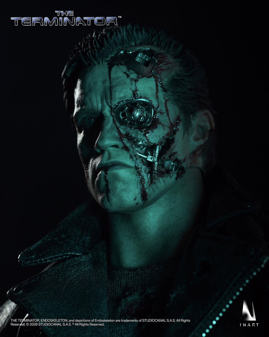 INART The Terminator T-800 1/6 Action Figure JAPAN OFFICIAL