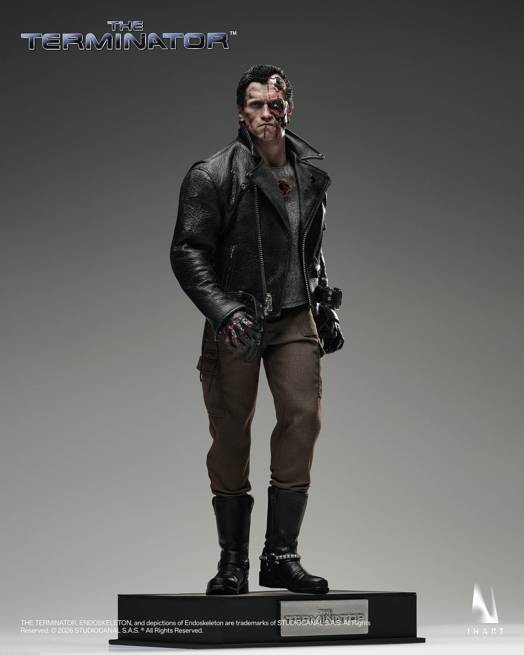 INART The Terminator T-800 1/6 Action Figure JAPAN OFFICIAL
