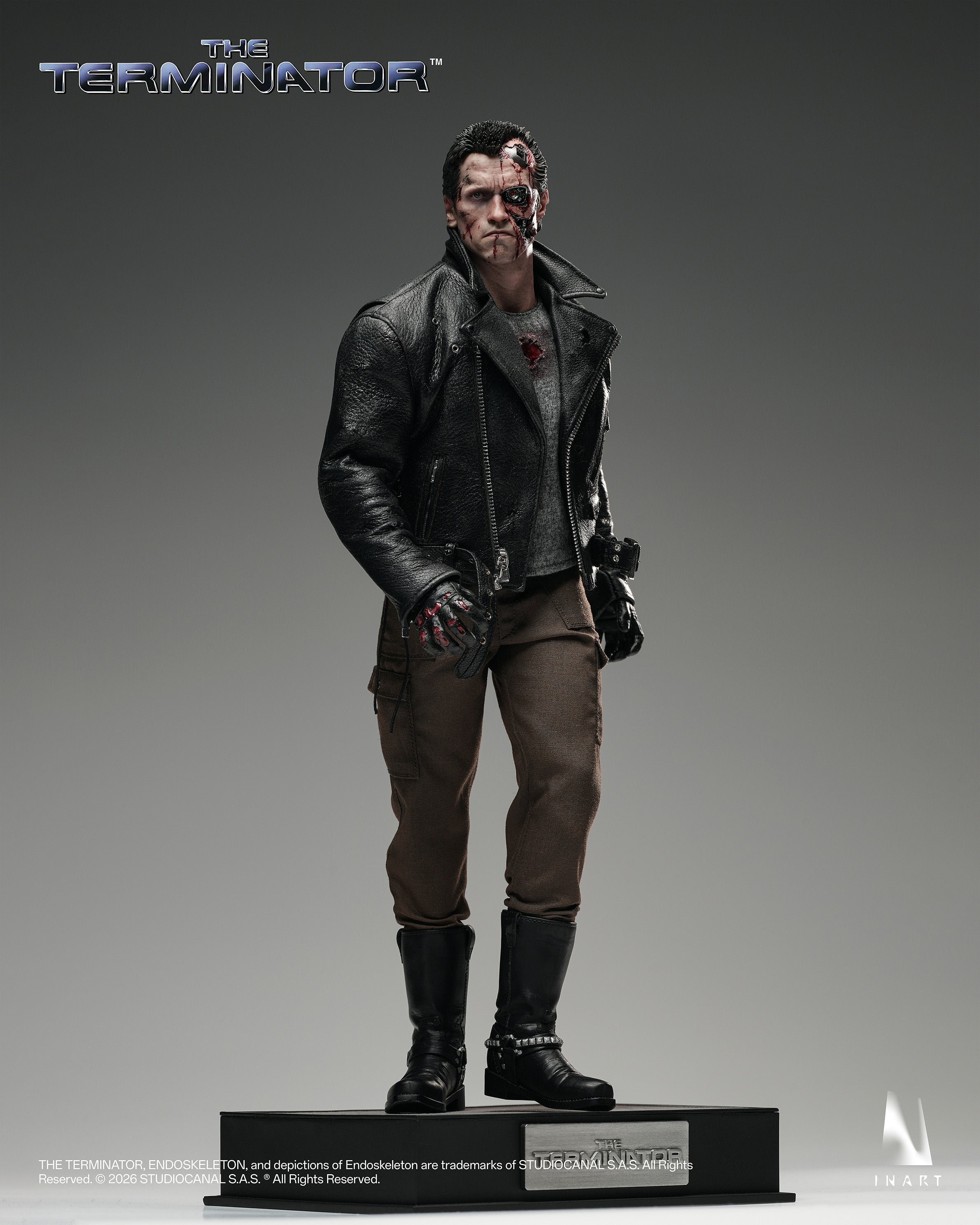 INART The Terminator T-800 1/6 Action Figure JAPAN OFFICIAL