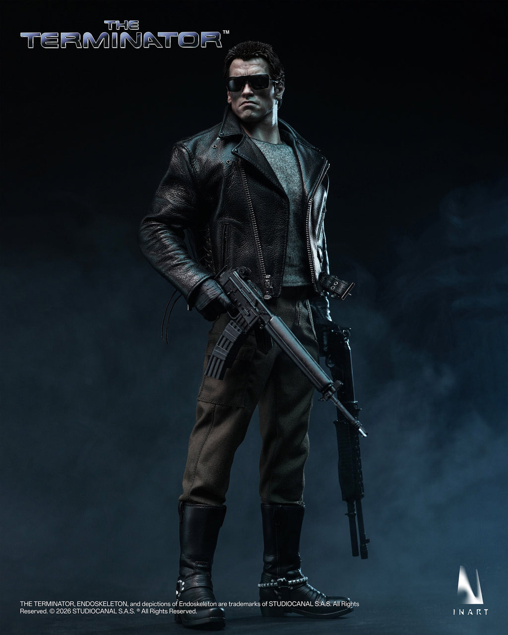 INART The Terminator T-800 1/6 Action Figure JAPAN OFFICIAL