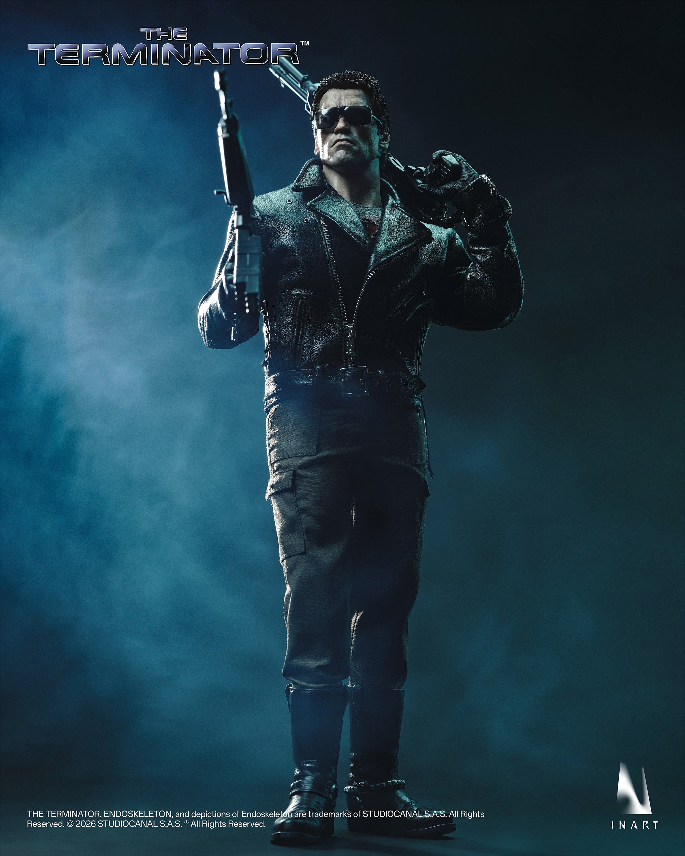 INART The Terminator T-800 1/6 Action Figure JAPAN OFFICIAL
