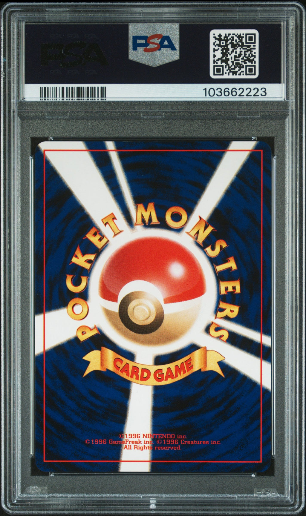 PSA NM-MT 8 Raikou-Holo(243) [Japanese Neo 3] - 103662223