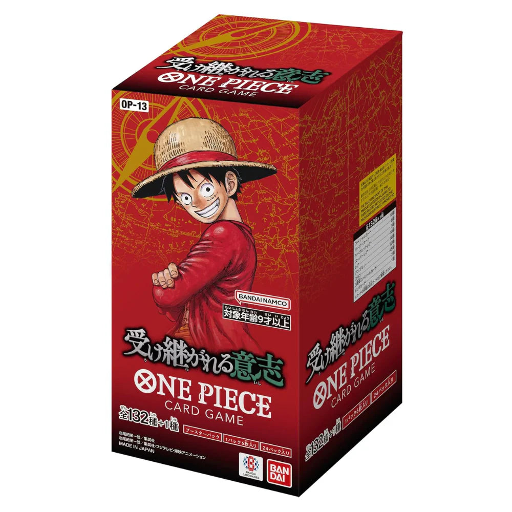 One Piece OP-13 Inherited Will Booster Box (Japanese)
