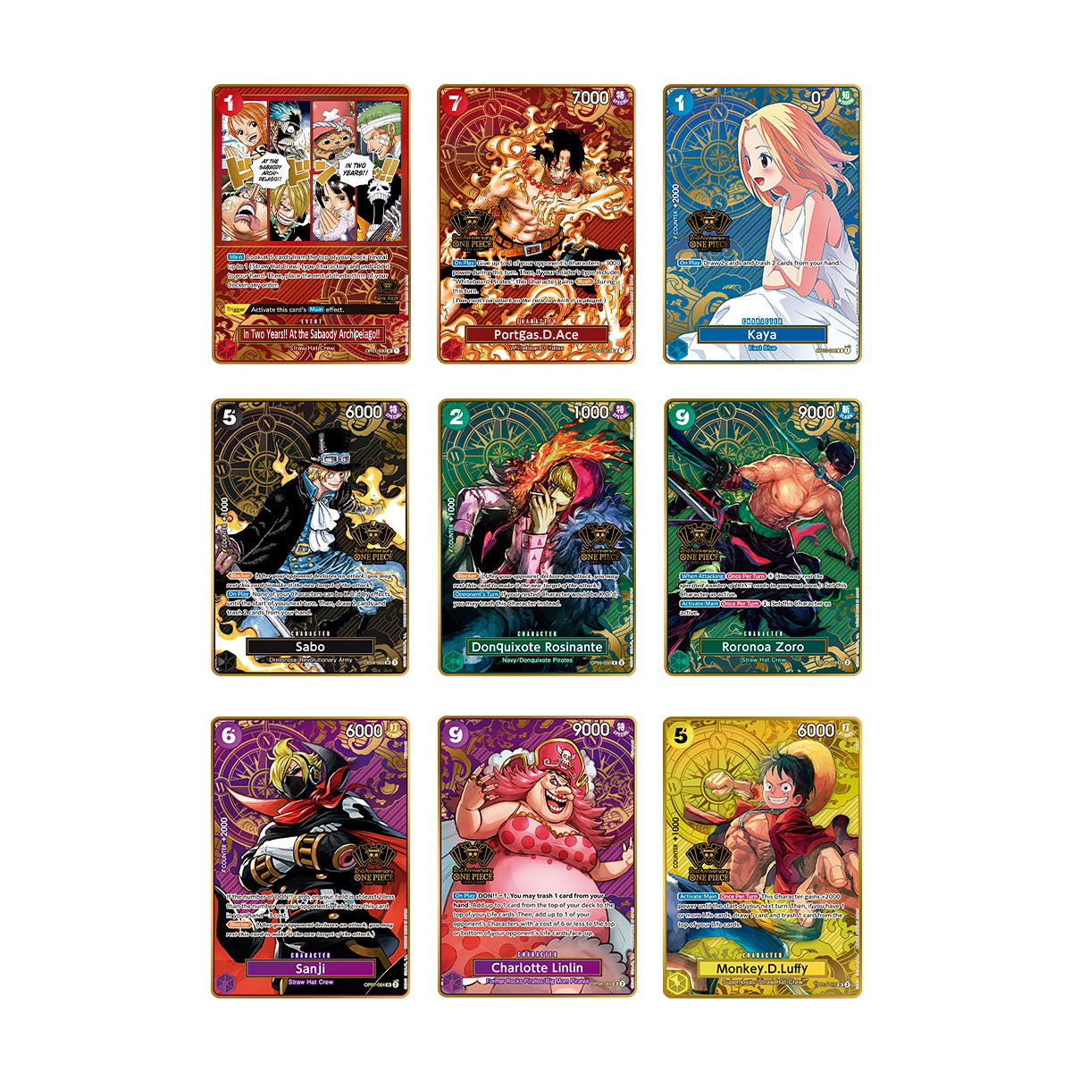 One Piece - One Piece Japanese 2nd Anniversary Set