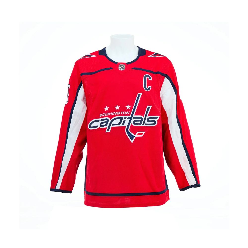 Chandail Officiel Autographié Adidas - Alex Ovechkin
