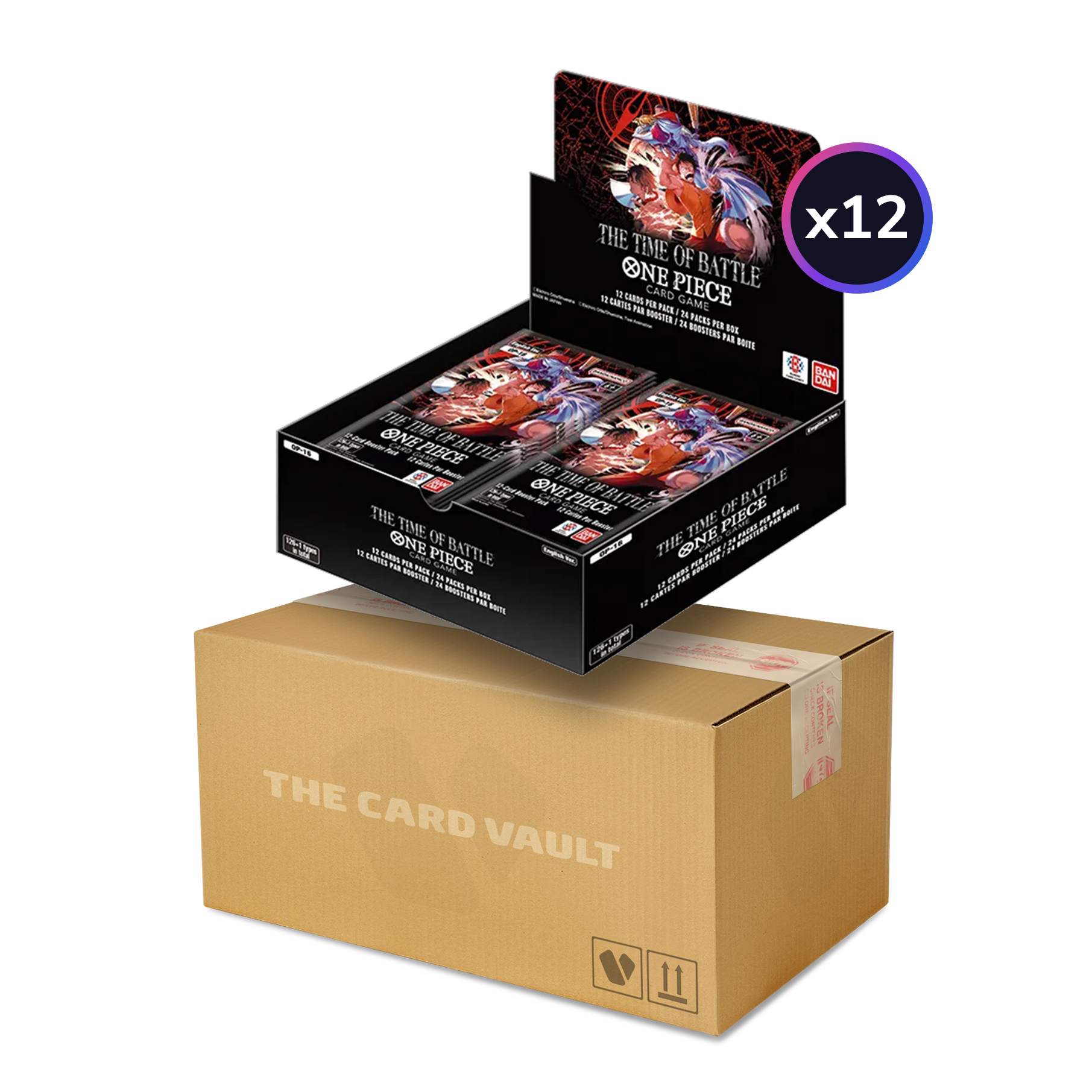 One Piece TCG - The Time Of Battle (OP-16) - Display Case (12x Booster Boxes)
