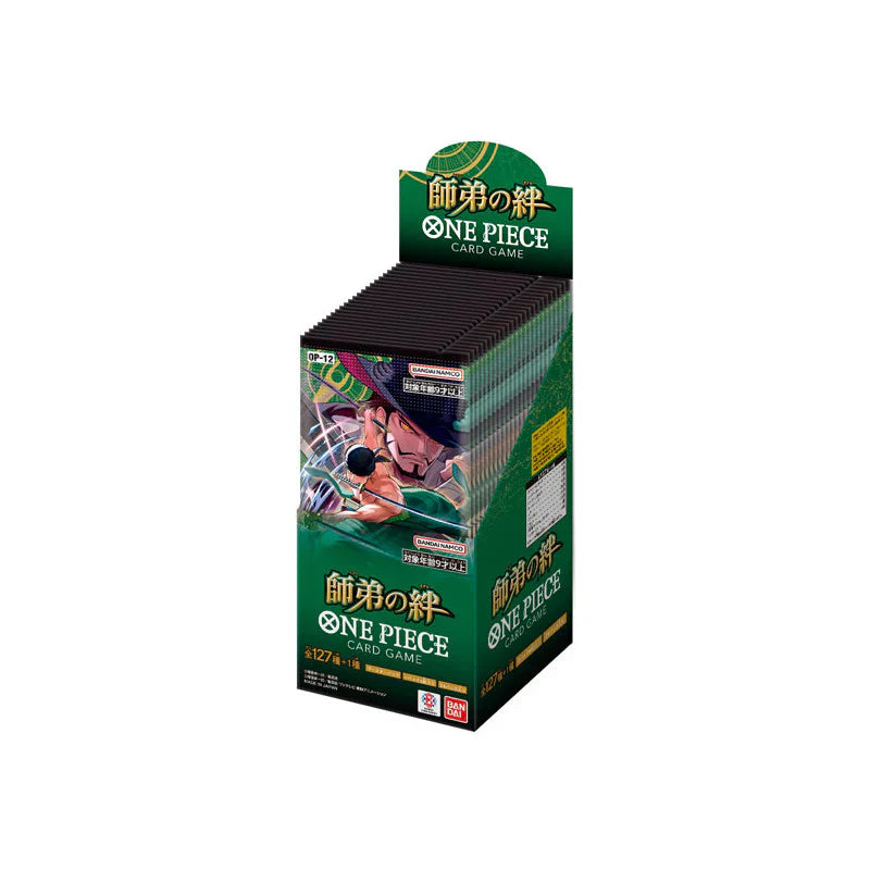 One Piece - Japanese TCG OP-12 - Legacy of the Master Booster Box - Sealed Case of 12