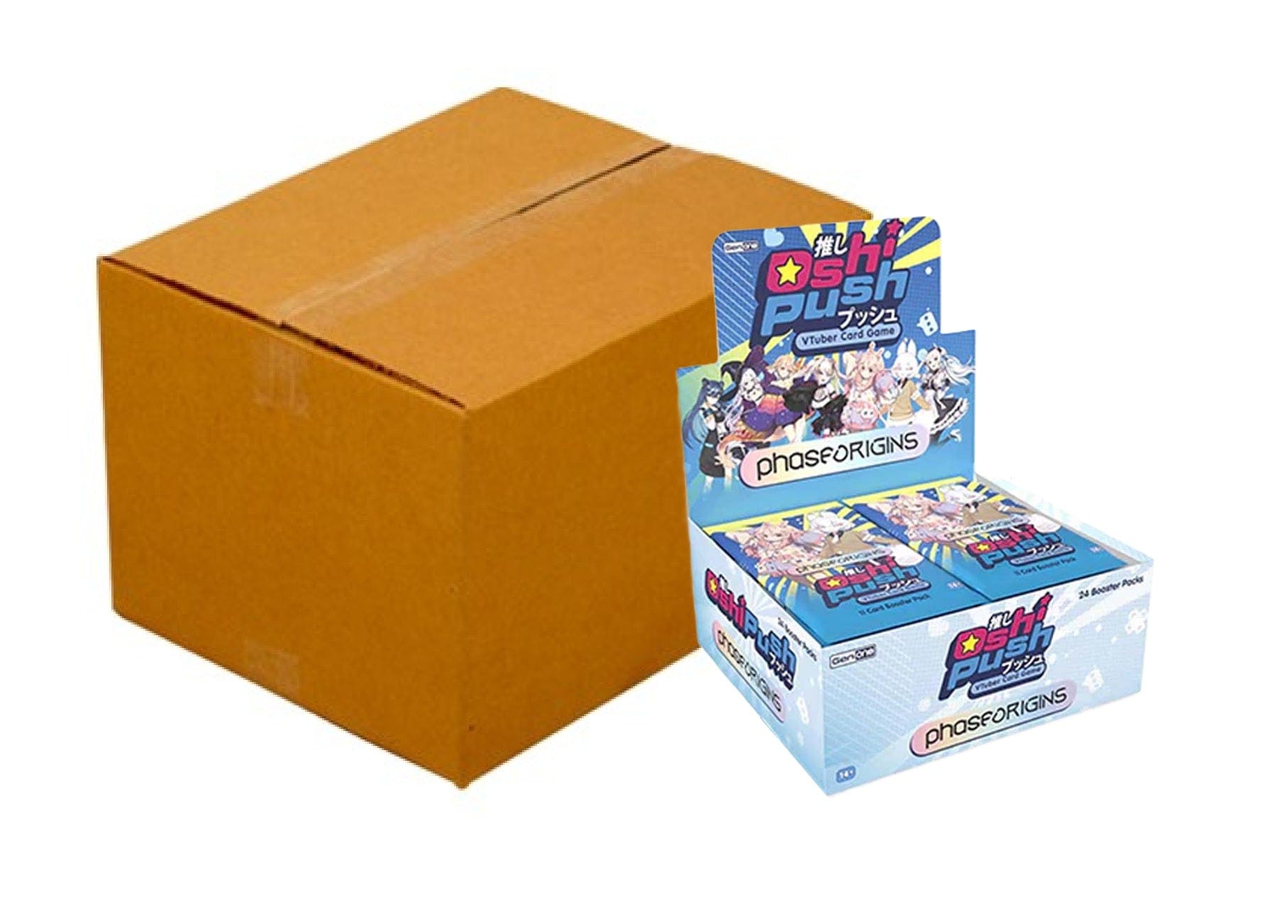 Oshi Push: Phase Origins (Kickstarter) [x12] Booster Sealed Case