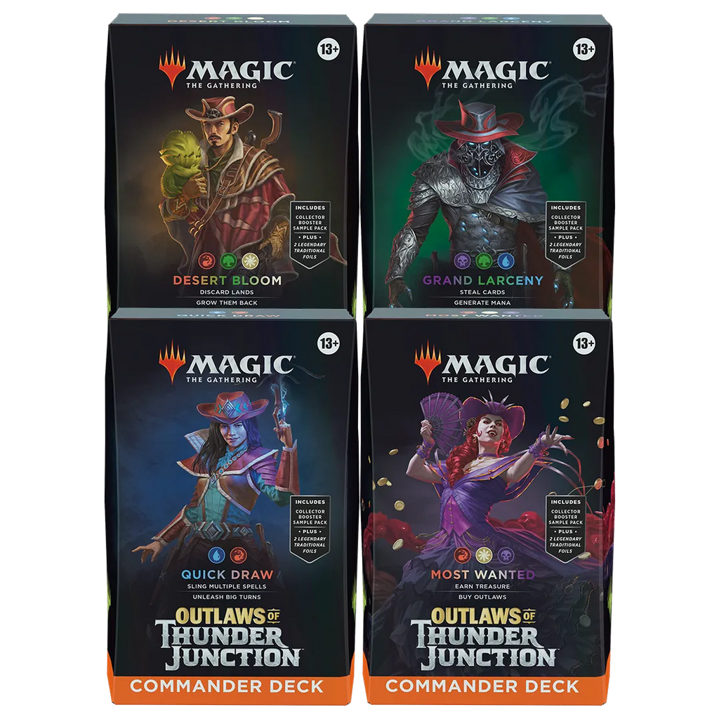 Outlaws of Thunder Junction Commander Deck Bundle [Set of 4]