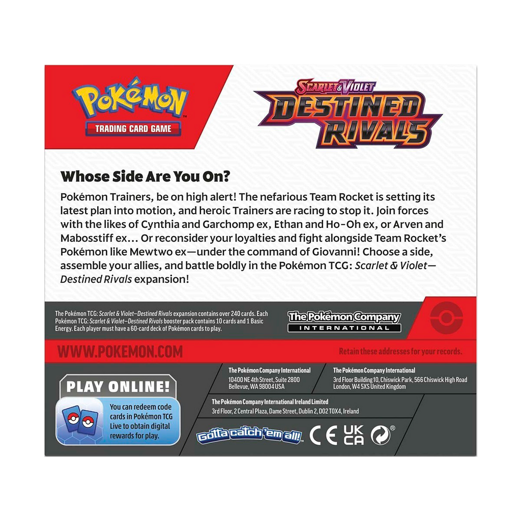 Destined Rivals Booster Boxes & Cases