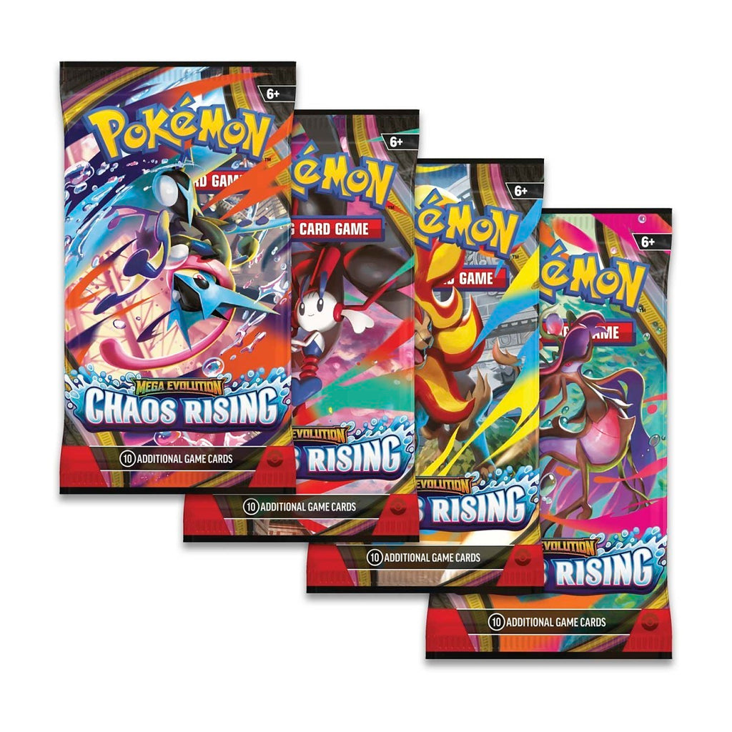 Pokémon Mega Evolution Chaos Rising Booster 6 Box Case