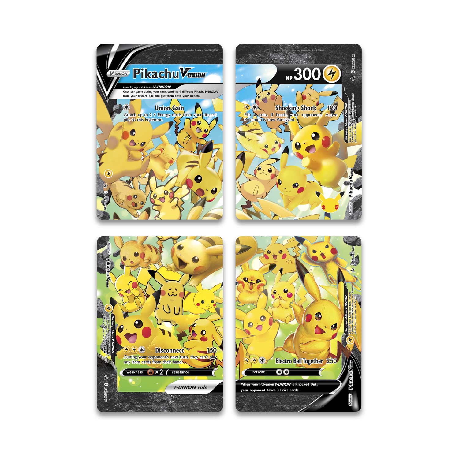 Pokémon TCG - Sword & Shield - Pikachu V-union Special Collection