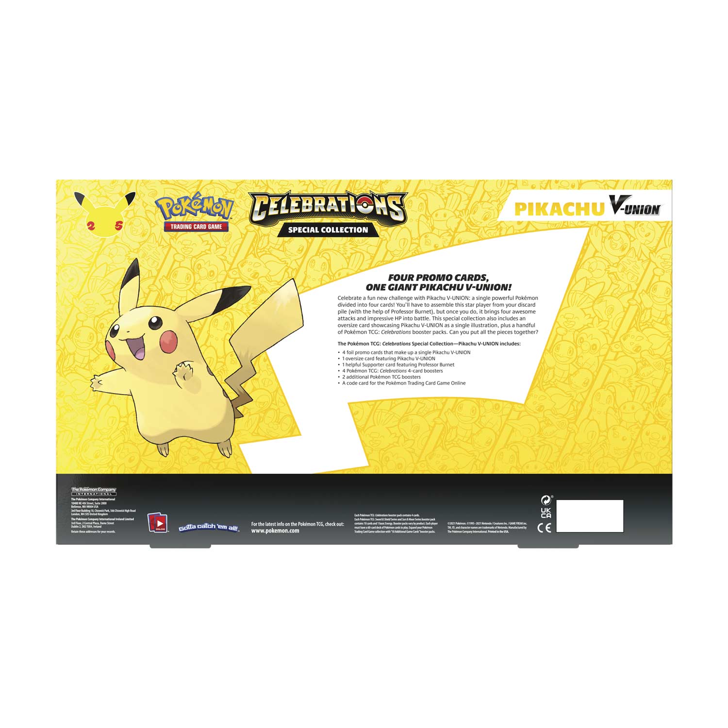 Pokémon TCG - Sword & Shield - Pikachu V-union Special Collection