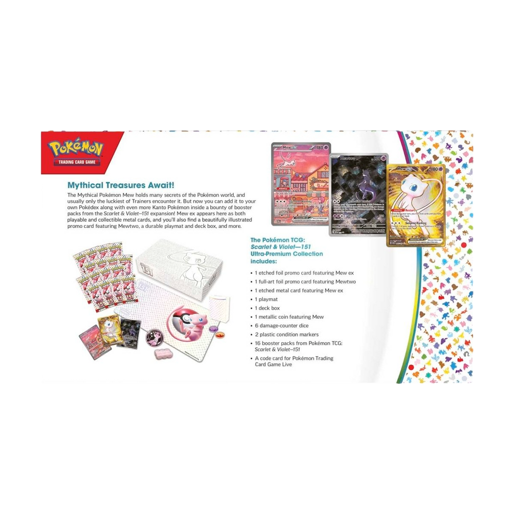 Pokémon TCG: Scarlet & Violet - 151 Collection - Ultra Premium Collection (Order 4 for Factory Sealed Case)