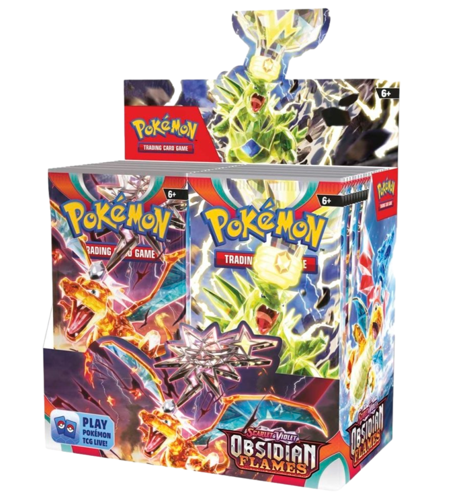 Obsidian Flames Booster Boxes & Cases