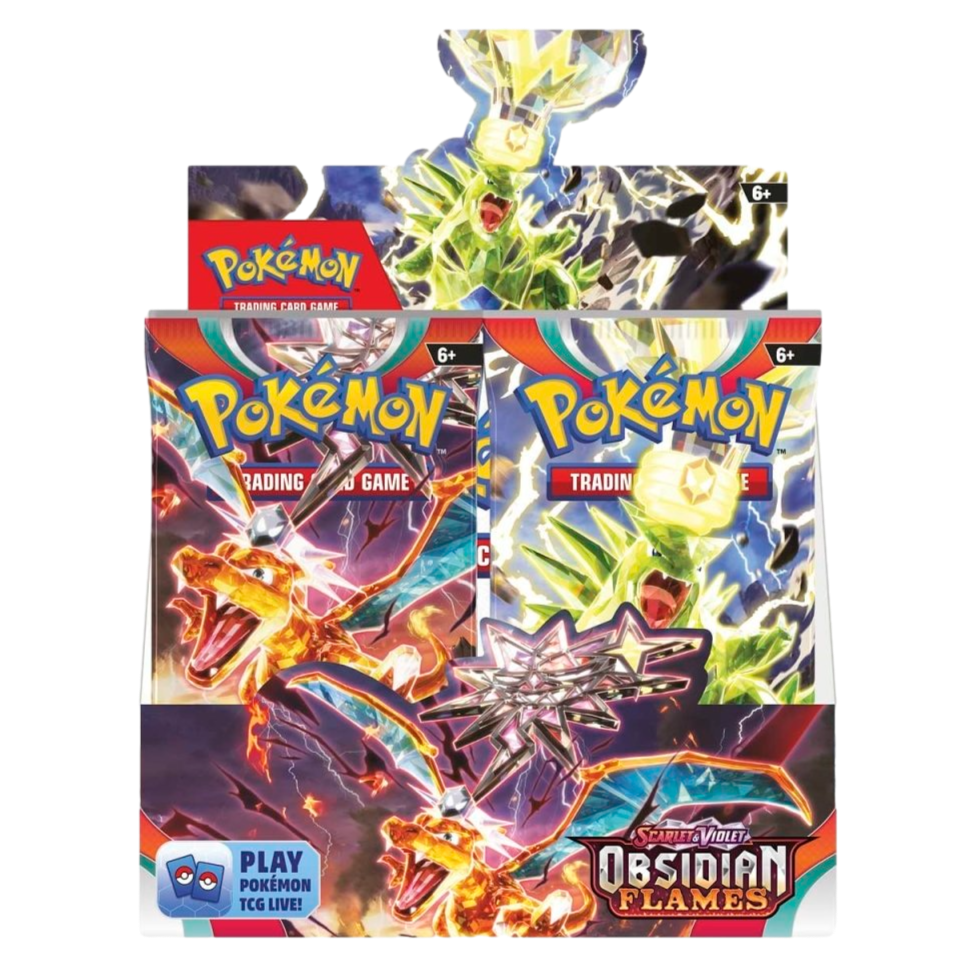 Obsidian Flames Booster Boxes & Cases