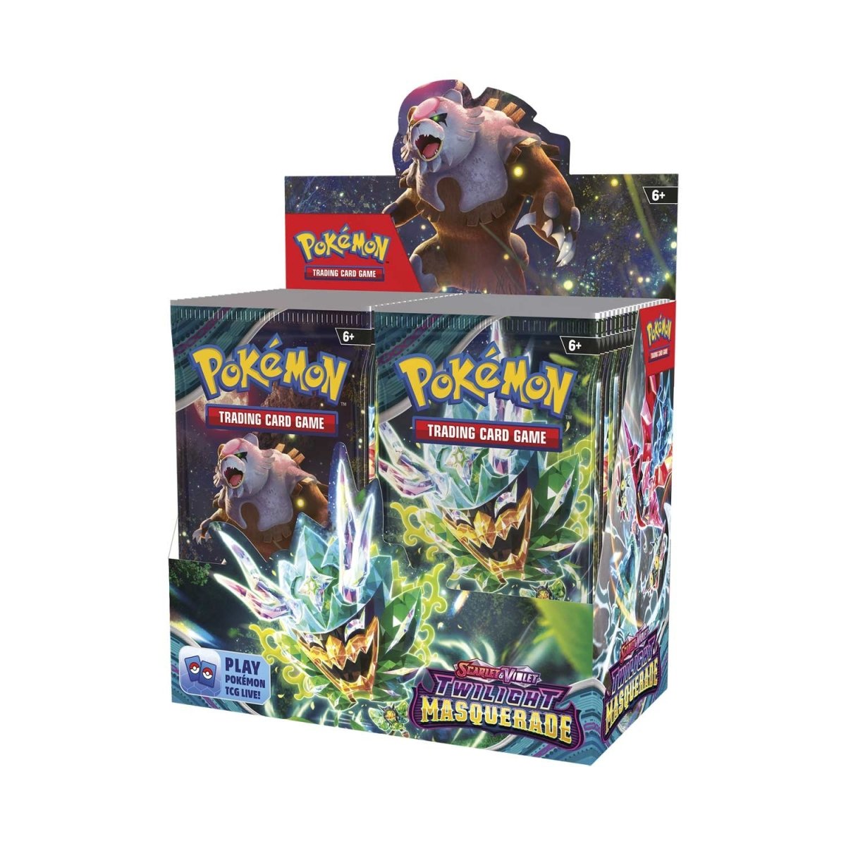 Scarlet & Violet: Twilight Masquerade - Booster Box - Sealed Case of 6