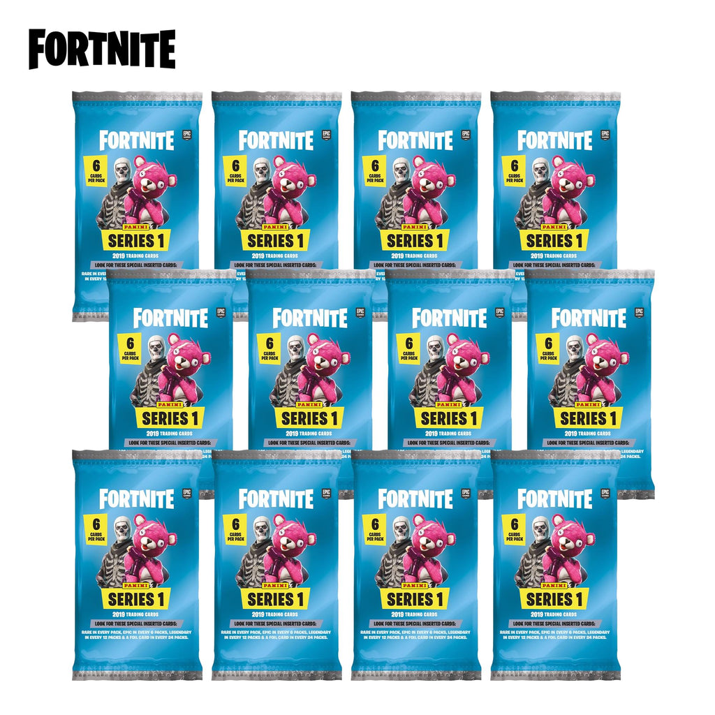 Fortnite Panini Series 1 (English Printed In Italy) Mega Box