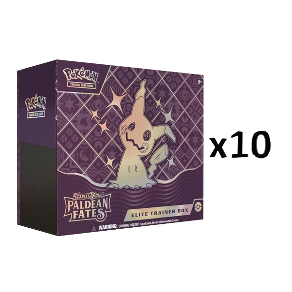 Paldean Fates Elite Trainer Box Case