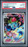 IVYSAUR ILLUSTRATION RARE 2025 POKEMON MEG EN-MEGA EVOLUTION PSA GEM MT 10