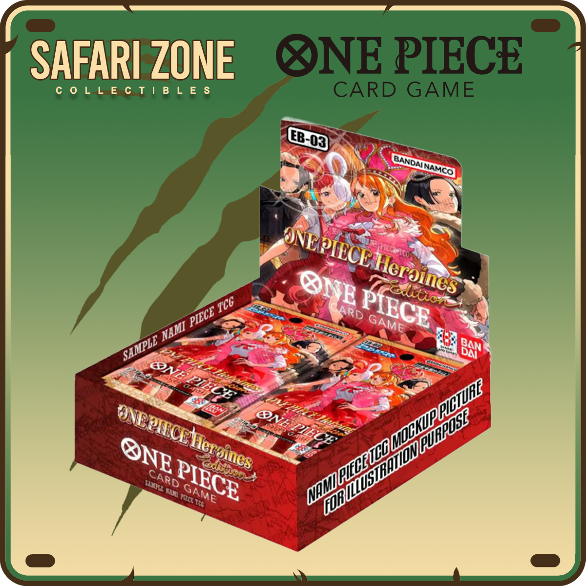 One Piece TCG: (EB-03) Heroines Edition Booster Box