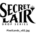 Magic: The Gathering—Secret Lair Drop: PixelLands_v02.jpg - Non-Foil Edition