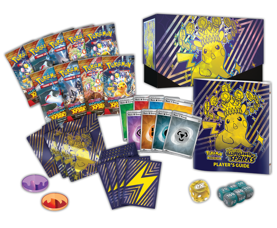 Pokemon: Scarlet & Violet Surging Sparks - Elite Trainer Box