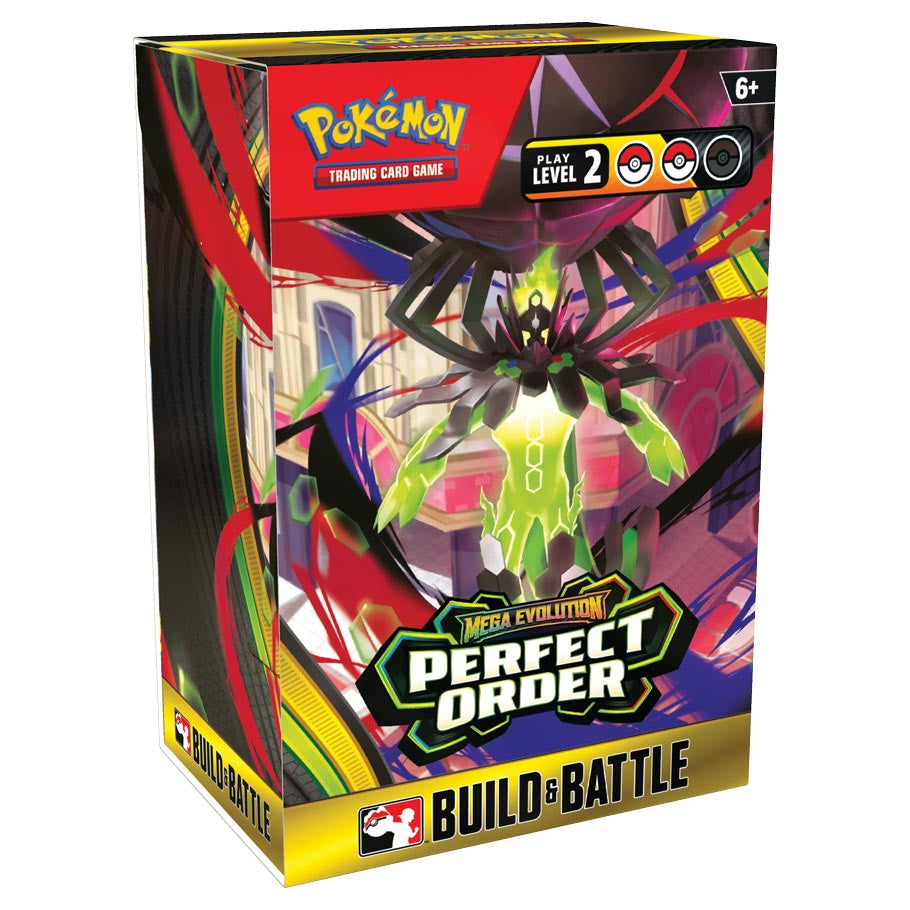 Pokémon TCG - Mega Evolution - Perfect Order - Build and Battle Display