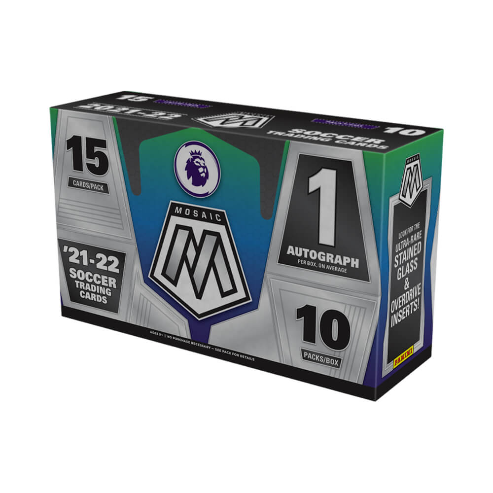 2021-22 Panini Mosaic Premier League Soccer Hobby Box
