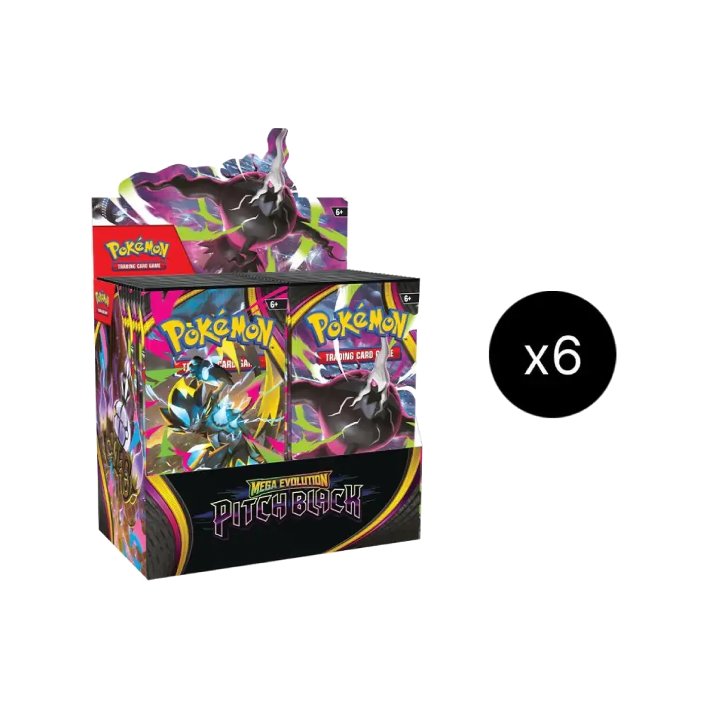 Pokemon Pitch Black Booster Box Case RELEASE DATE 7/17/2026