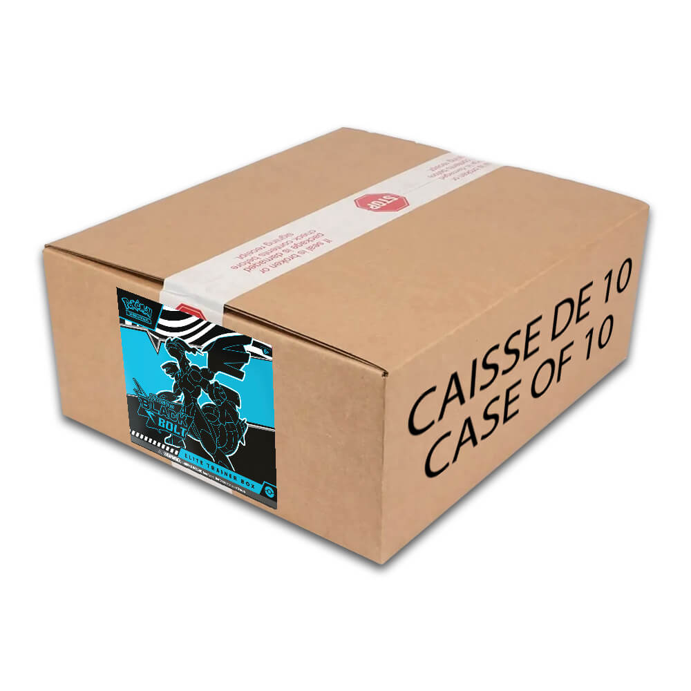 Pokémon Scarlet & Violet Black Bolt Elite Trainer Box - Caisse Scellée