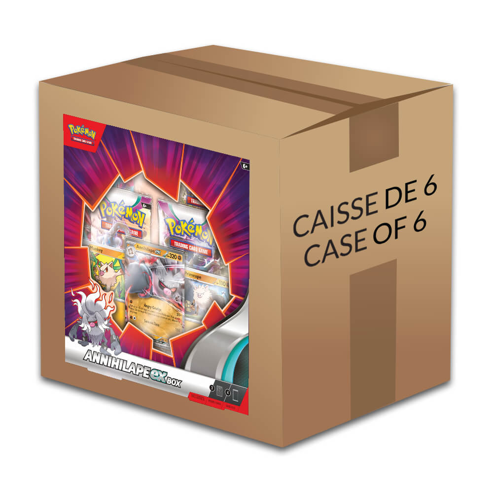 Pokémon Annihilape EX Box - Caisse Scellée de 6