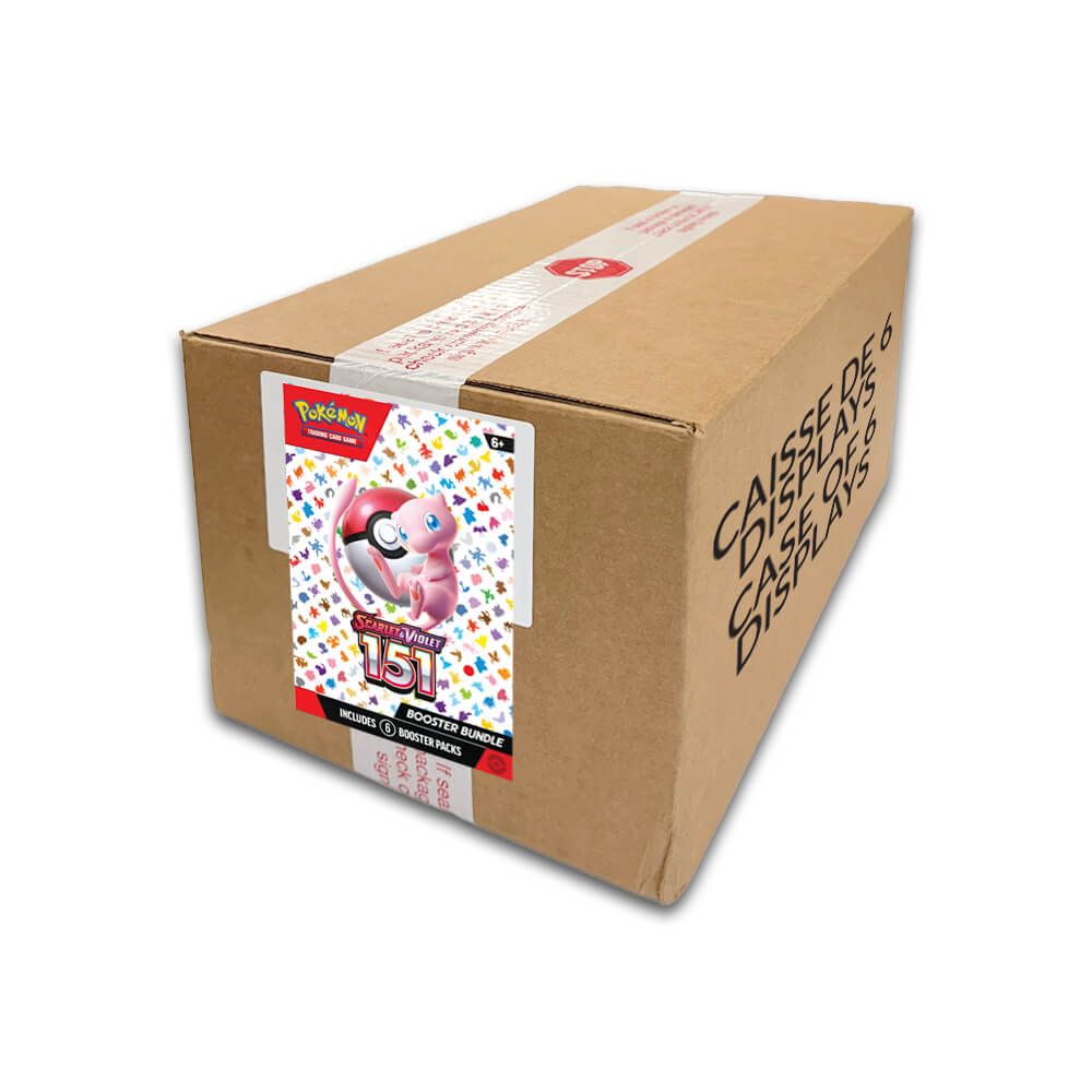 Pokémon Scarlet & Violet 151 Booster Bundle Display - Caisse Scellée de 6