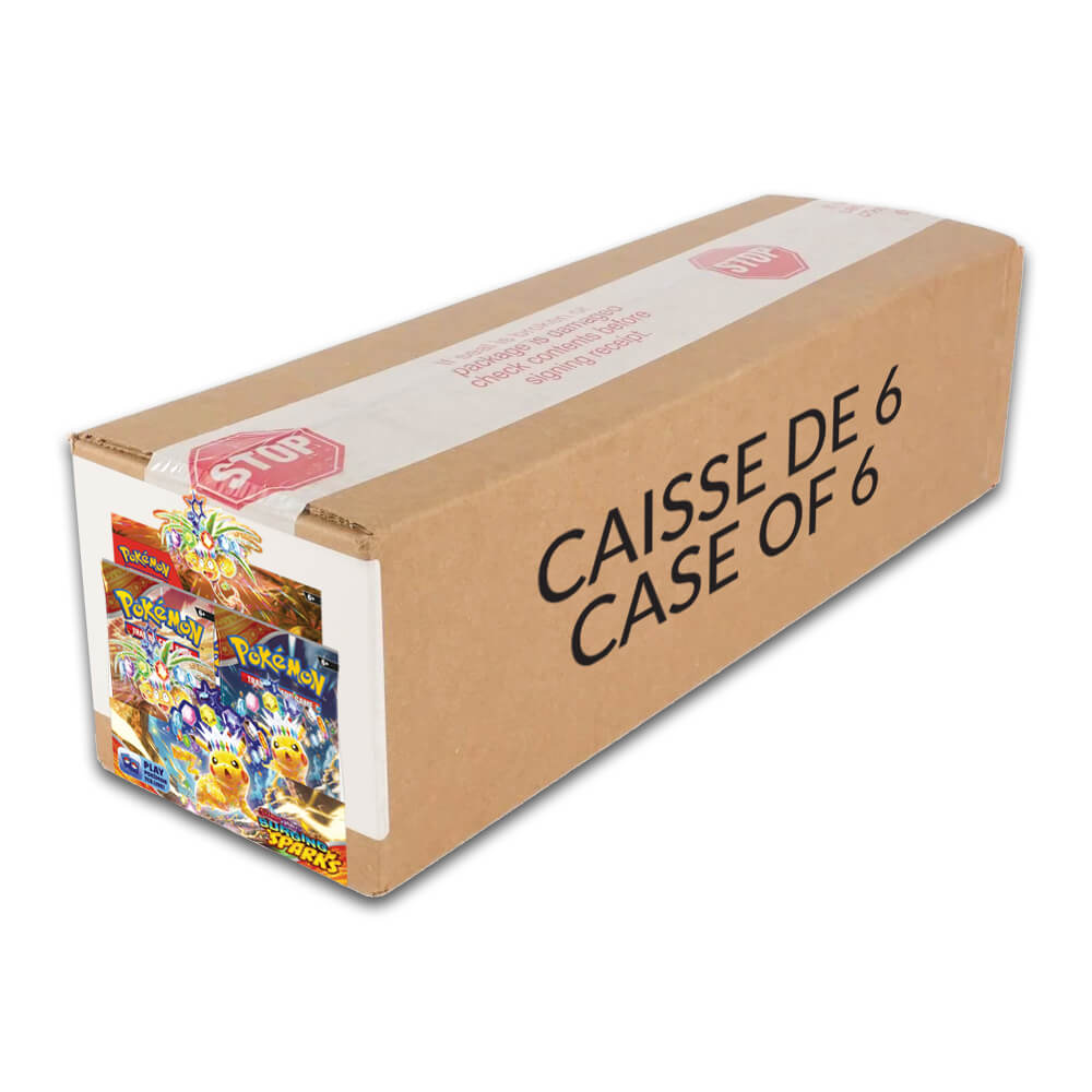 Pokémon Scarlet & Violet Surging Sparks Booster Box - Caisse Scellée de 6