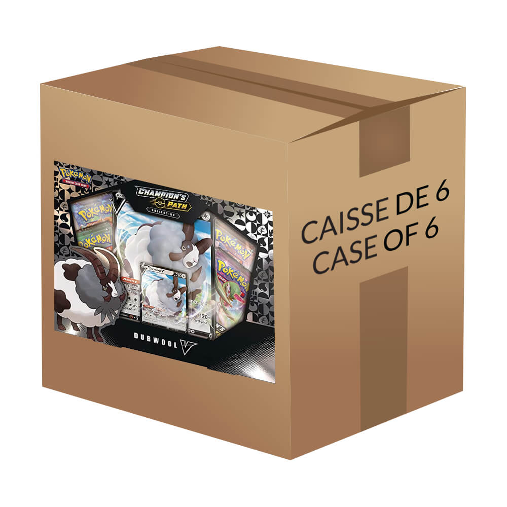 Pokémon Champion’s Path Collection Dubwool V - Caisse Scellée de 6