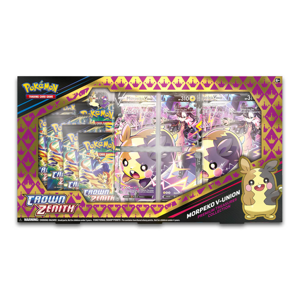 Pokémon Crown Zenith Morpeko Premium Treasures Collection