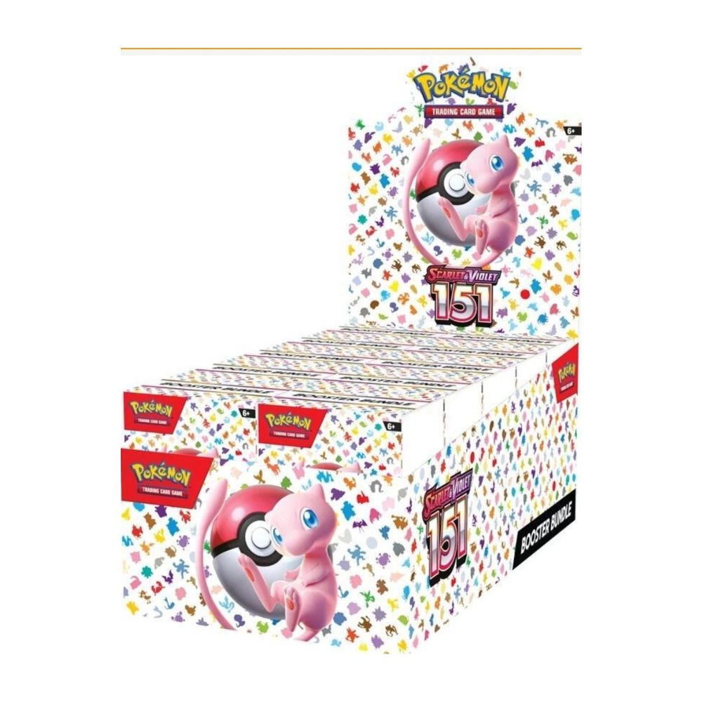 Pokémon Scarlet & Violet 151 Booster Bundle Display - Caisse Scellée de 6