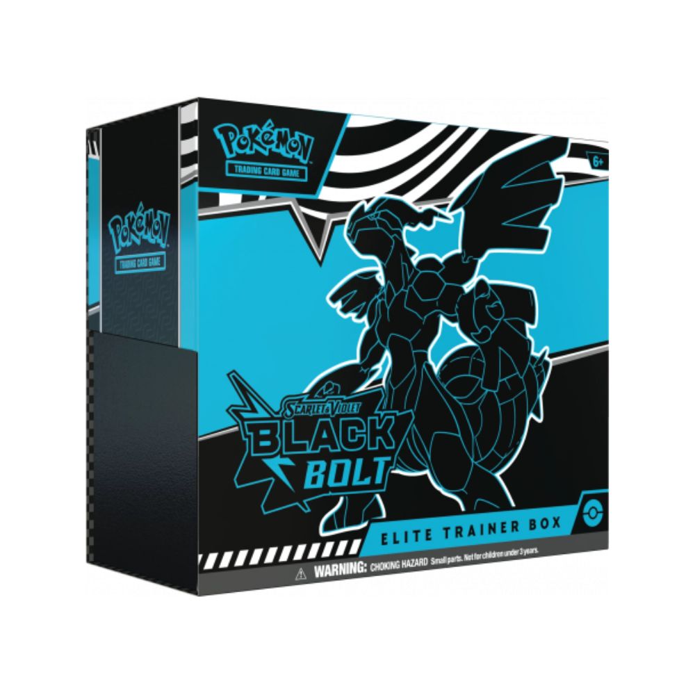 Pokémon Scarlet & Violet Black Bolt Elite Trainer Box - Caisse Scellée
