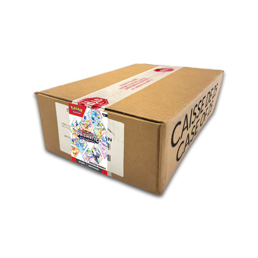 Pokémon Scarlet & Violet Prismatic Evolutions Booster Bundle (Caisse scellée)