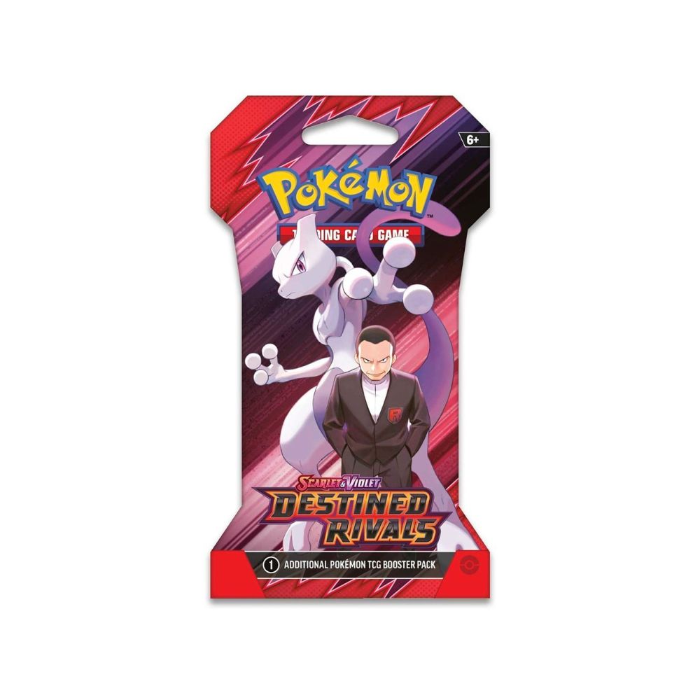 Pokémon Scarlet & Violet Destined Rivals Sleeved Pack - Caisse Scellée de 144
