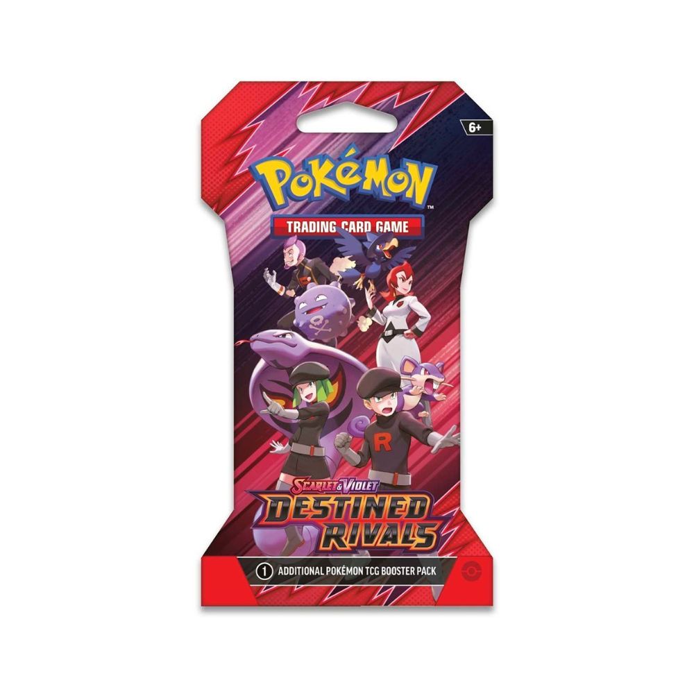 Pokémon Scarlet & Violet Destined Rivals Sleeved Pack - Caisse Scellée de 144