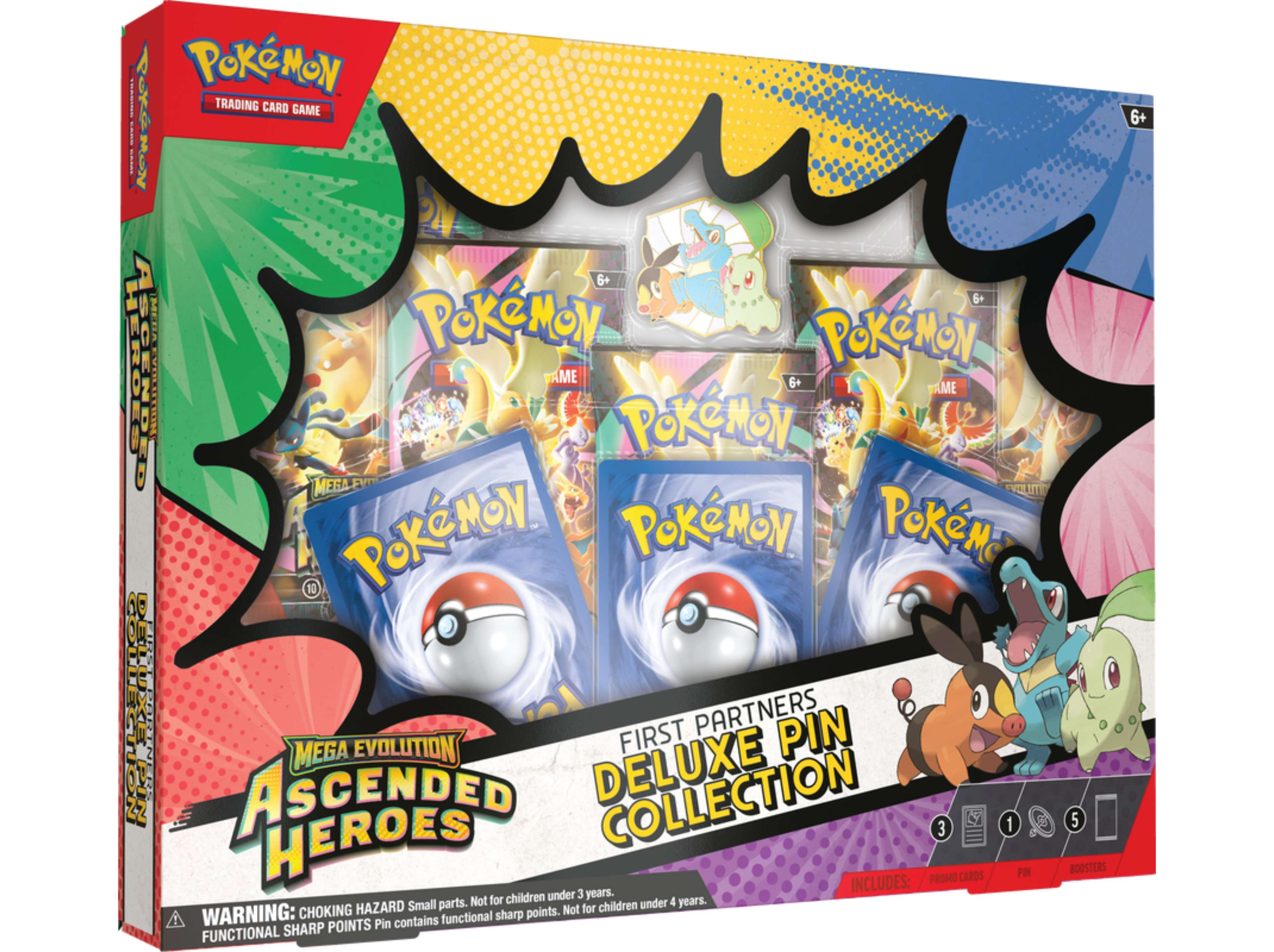 Pokemon - Mega Evolution - Ascended Heroes - Deluxe Pin Collection