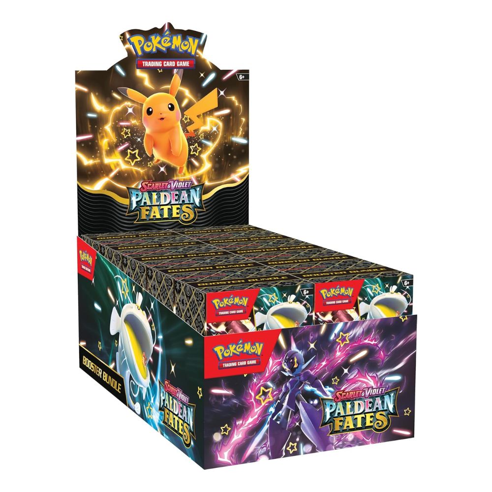 Pokémon Scarlet & Violet Paldean Fates Booster Bundle Display - Caisse Scellée de 6