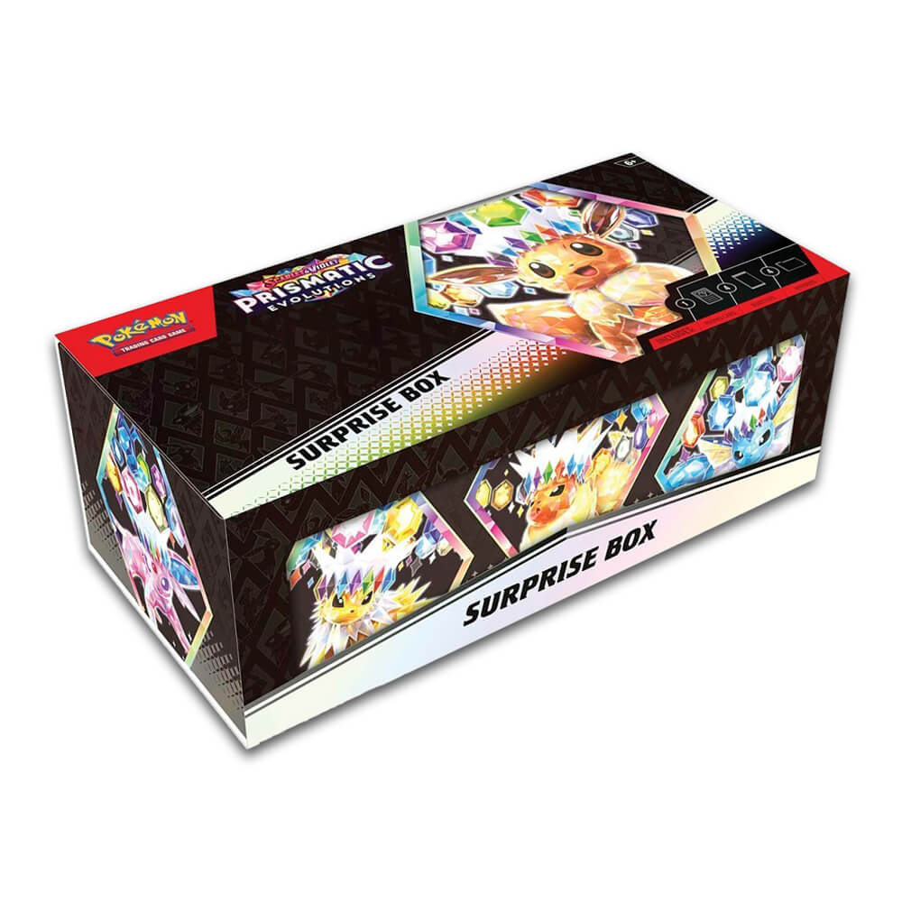 Pokémon Scarlet & Violet Prismatic Evolutions Surprise Box - Caisse Scellée de 6